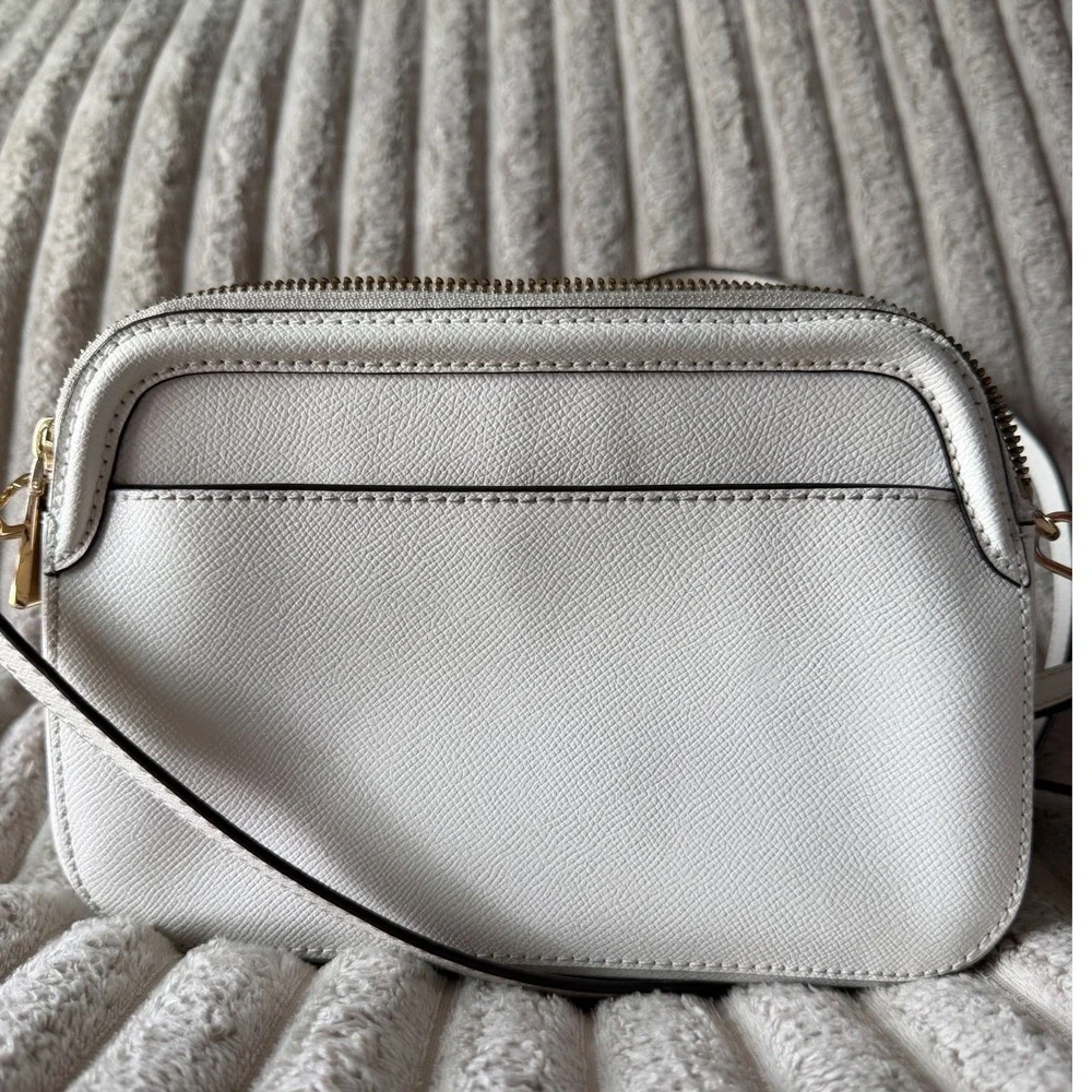 Michael Kors Houston  Crossgrain‎ Leather Double-Zip Crossbody
